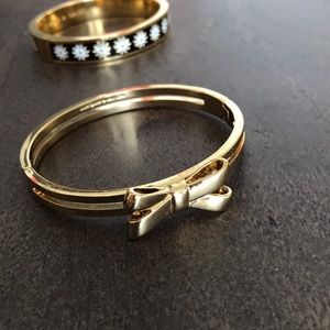 kate spade bow gold bracelet